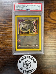 2002 Pokemon Neo Destiny 112 Shining Steelix 1st Edition PSA 7 52227193